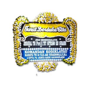 Bunga Papan Duka Cita