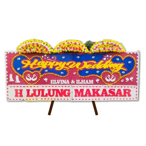 Bunga Papan Wedding