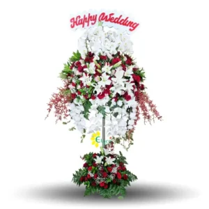 Standing Flowers Wedding